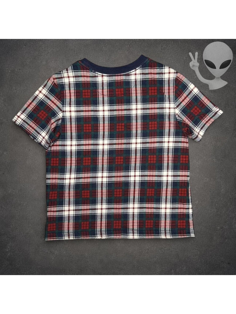 Polo Ralph Lauren Polo Bear Plaid Cotton Jersey baby Tee Women XXS - Picture 5 of 5